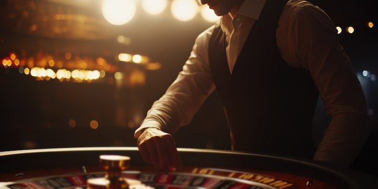 Live Sic Bo table showing dice cage and betting board at mamba slot studio